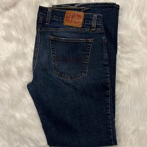 Lucky brand denim made rise flare regular length size 12/31